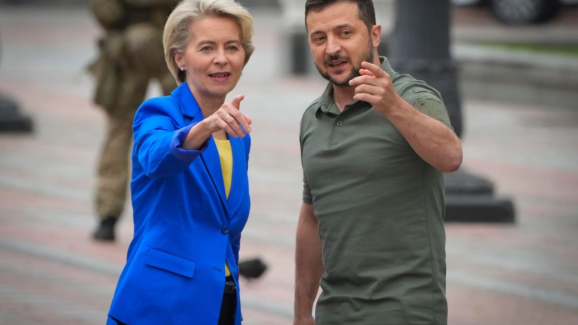 Selenskyj und von der Leyen