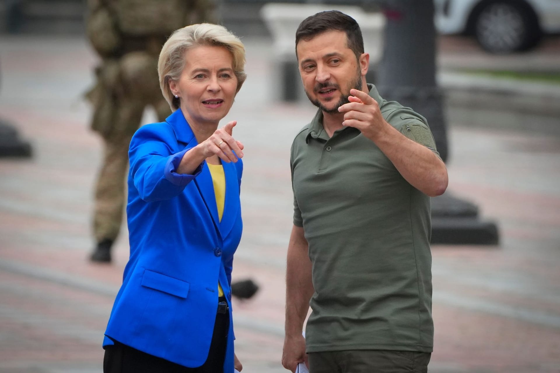 Selenskyj und von der Leyen