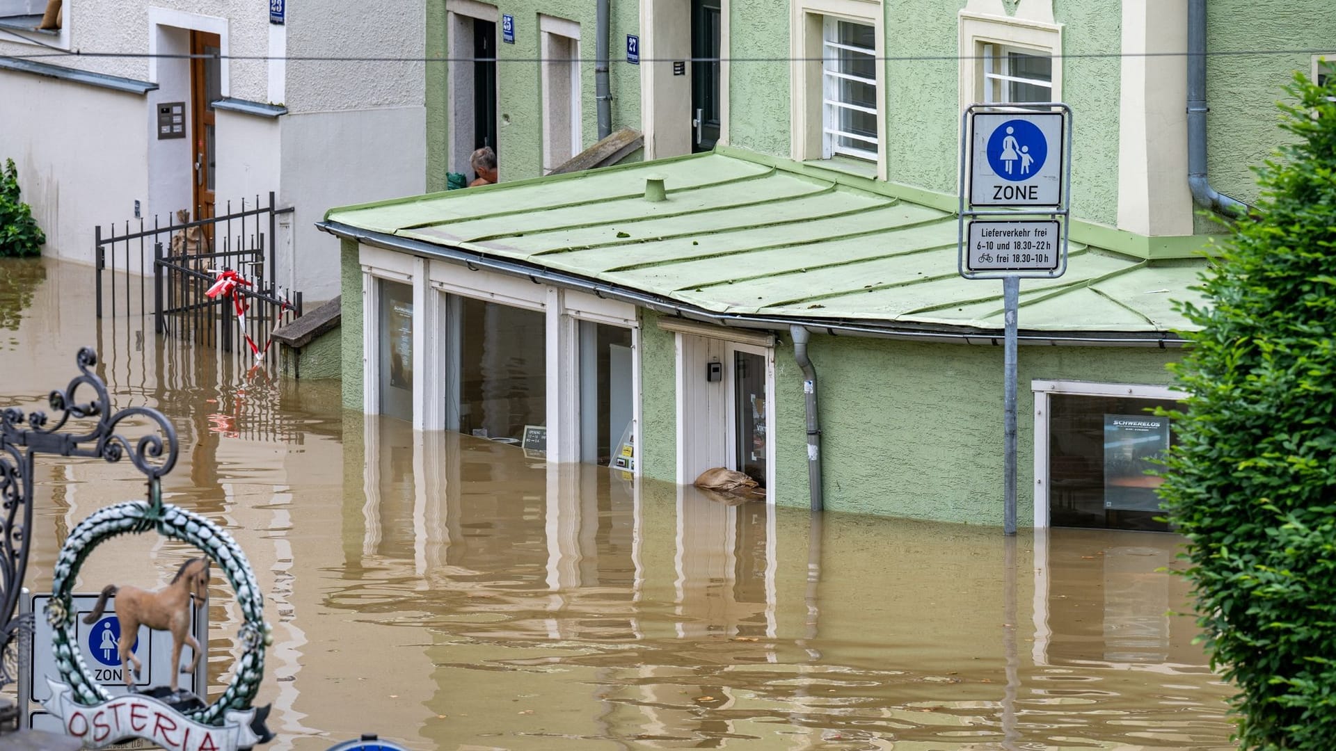 Hochwasser in Bayern - Passau