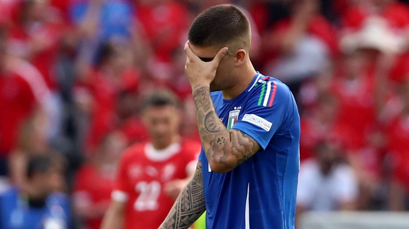 Gianluca Mancini: Der Italiener war nach dem Spiel enttäuscht.