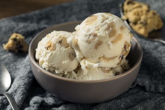 Cookie Dough Ice Cream heißt in Deutschland meist oft nur "Cookie-Eis".