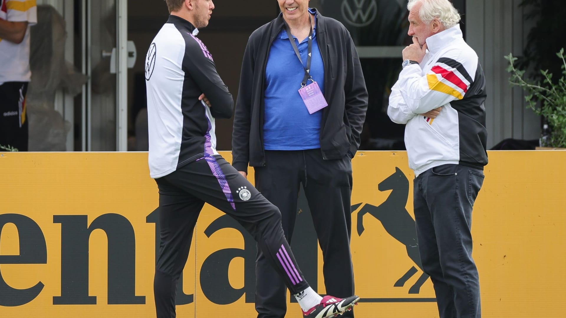 Julian Nagelsmann (l.) und Gordon Herbert