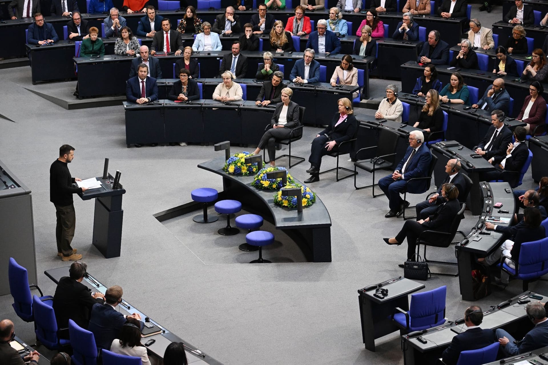 Selenskyi im Bundestag