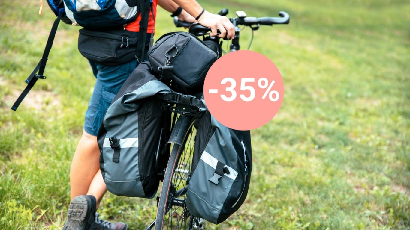 Entlasten Sie Ihre Schultern: Nur heute können Sie sich eine Fahrradtasche von Fischer zum reduzierten Preis bei Lidl sichern. (Symbolbild)