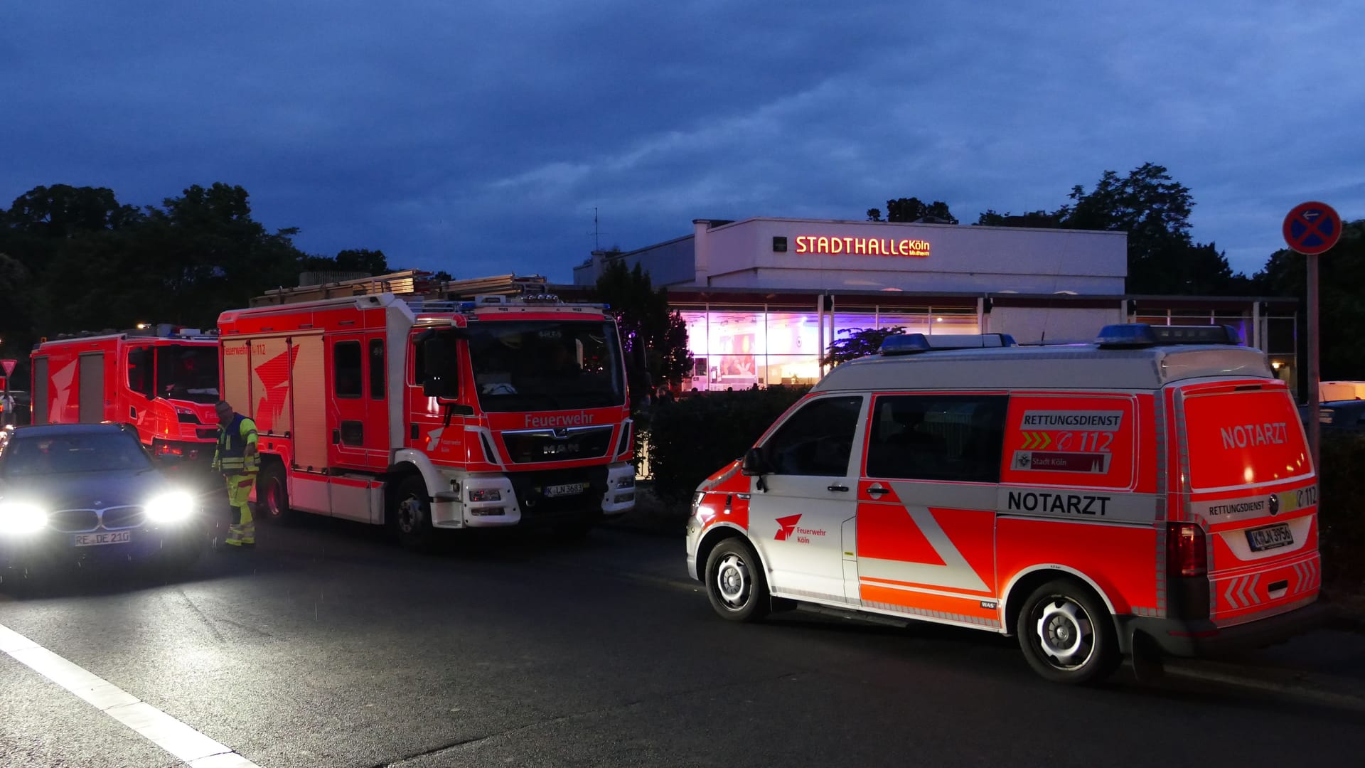 Zwischenfall bei Rap-Event in Köln: Mehrere Jugendliche sind hier zusammengebrochen.