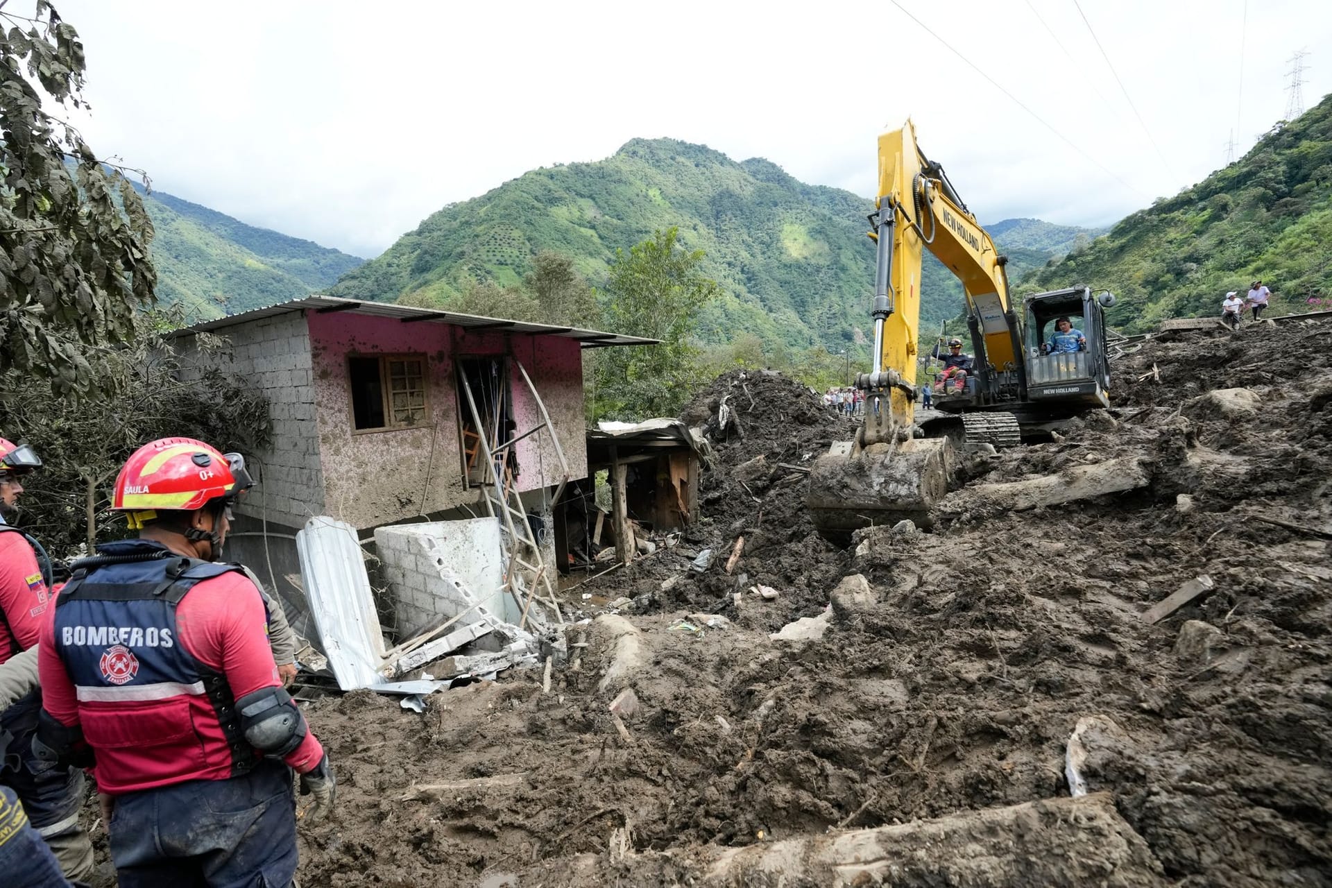 Erdrutsch in Ecuador