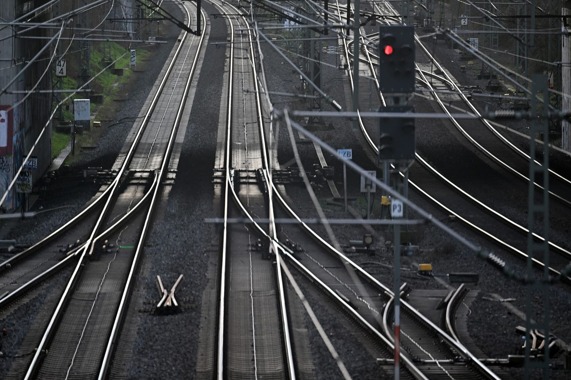 Signale regeln den Zugverkehr