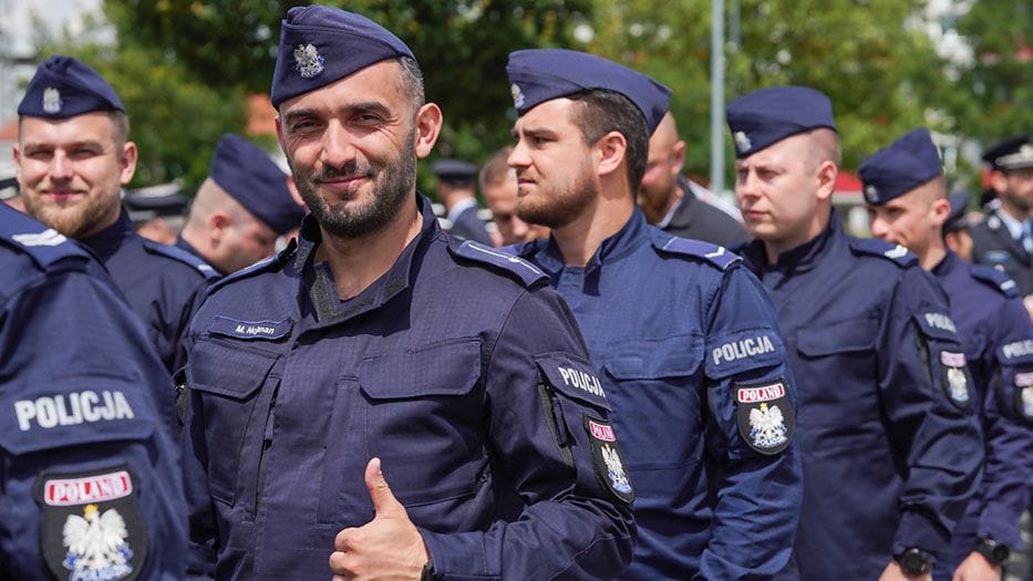 Polnische Beamte bei der EM: Die Bundespolizei bekommt internationale Unterstützung.