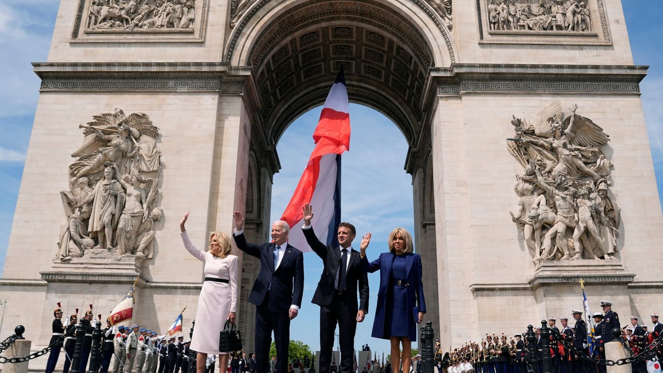 Biden in Frankreich