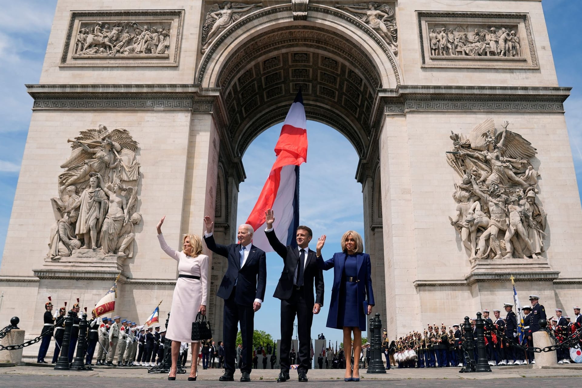 Biden in Frankreich