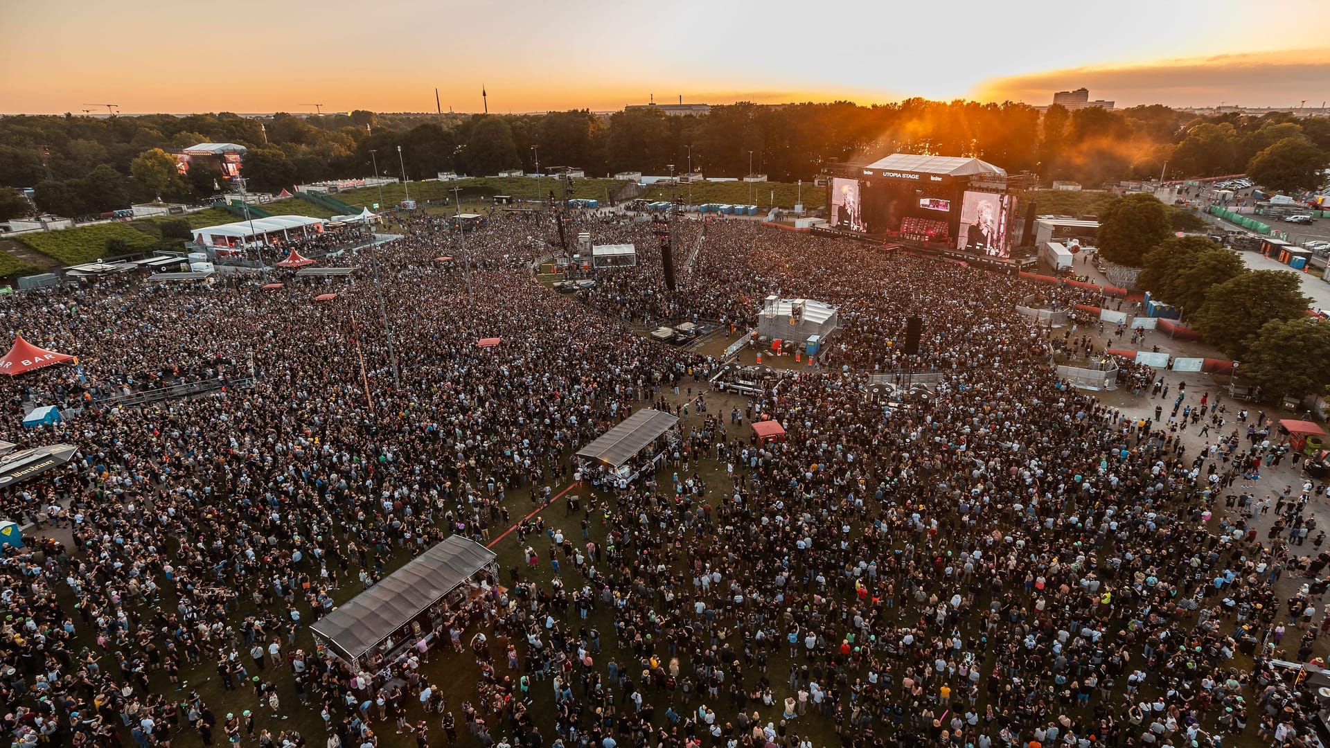 Am Samstagabend hat Kraftklub die größte Bühne des Festivals gehört (Archivbild).