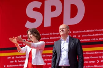 Abschlusskundgebung der SPD für die Europawahl