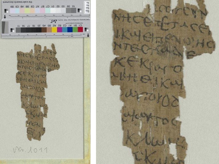 Papyrusfragment: Es soll die älteste Abschrift des Kindheitsevangeliums nach Thomas sein