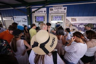 Capri ohne Wasserversorgung: Touristen-Stopp