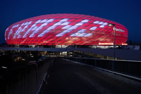 Allianz Arena in München: Beckenbauers..