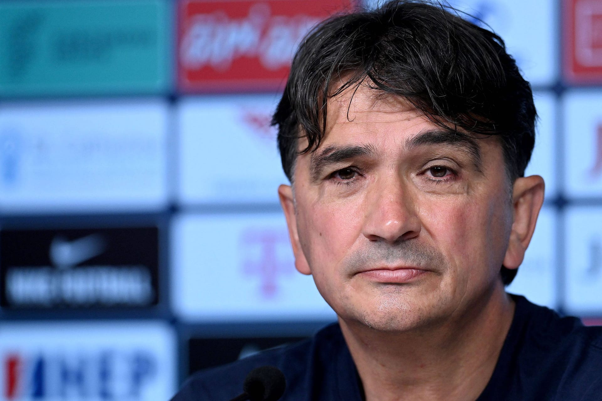 Zlatko Dalić: Er hat sich mächtig über die Nachspielzeit gegen Italien aufgeregt.