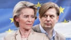 CDU-Spitzenkandidatin Ursula von der Leyen und AfD-Spitzenkandidat Maximilian Krah: In Sachsen hat die AfD im Vergleich zur Europawahl 2019 deutlich an Stimmen dazugewonnen.