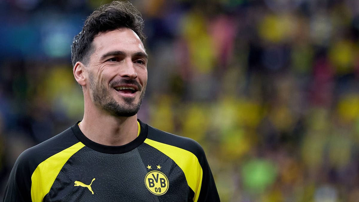 Mats Hummels si trasferirà all’AS Roma in Italia