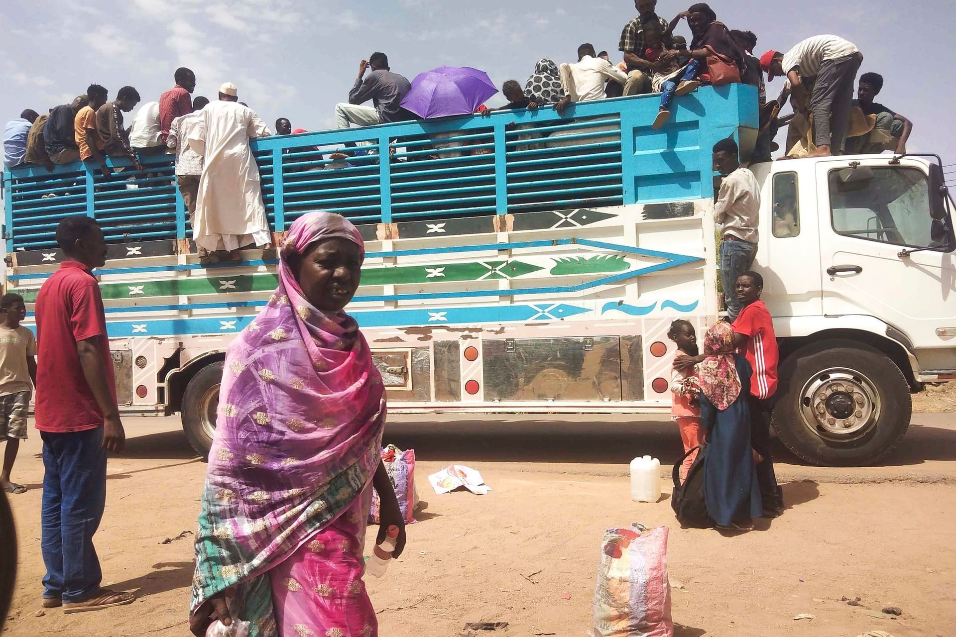 Vertriebene im Sudan