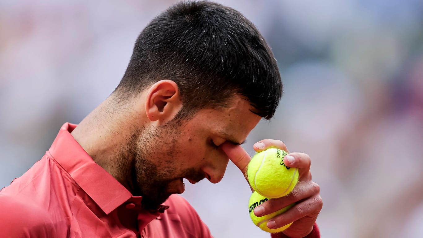 Novak Djokovic: Er wird nicht weiter an den French Open teilnehmen können.