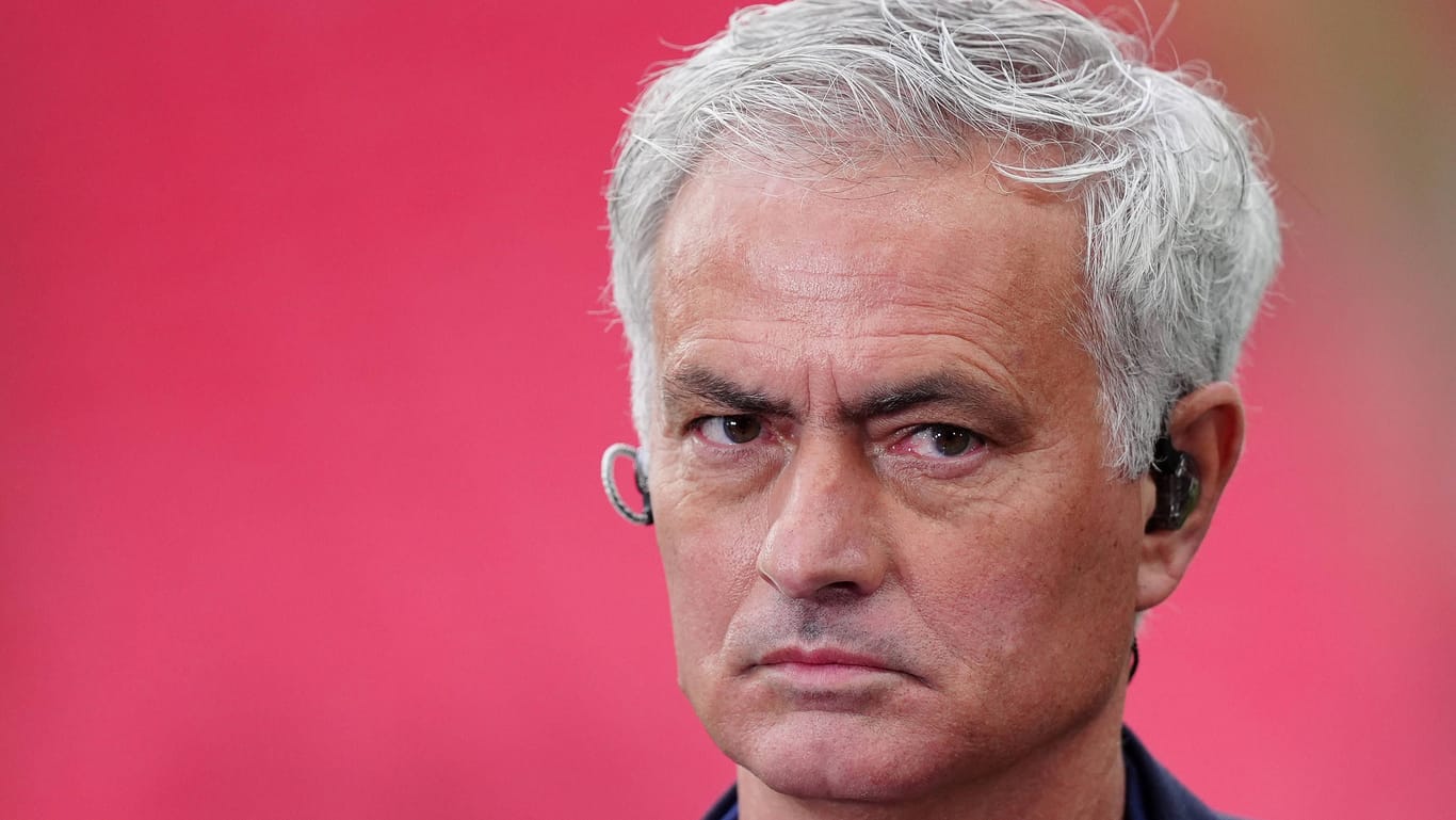José Mourinho: Der Portugiese glaubt nicht an die Titelchancen Italiens.