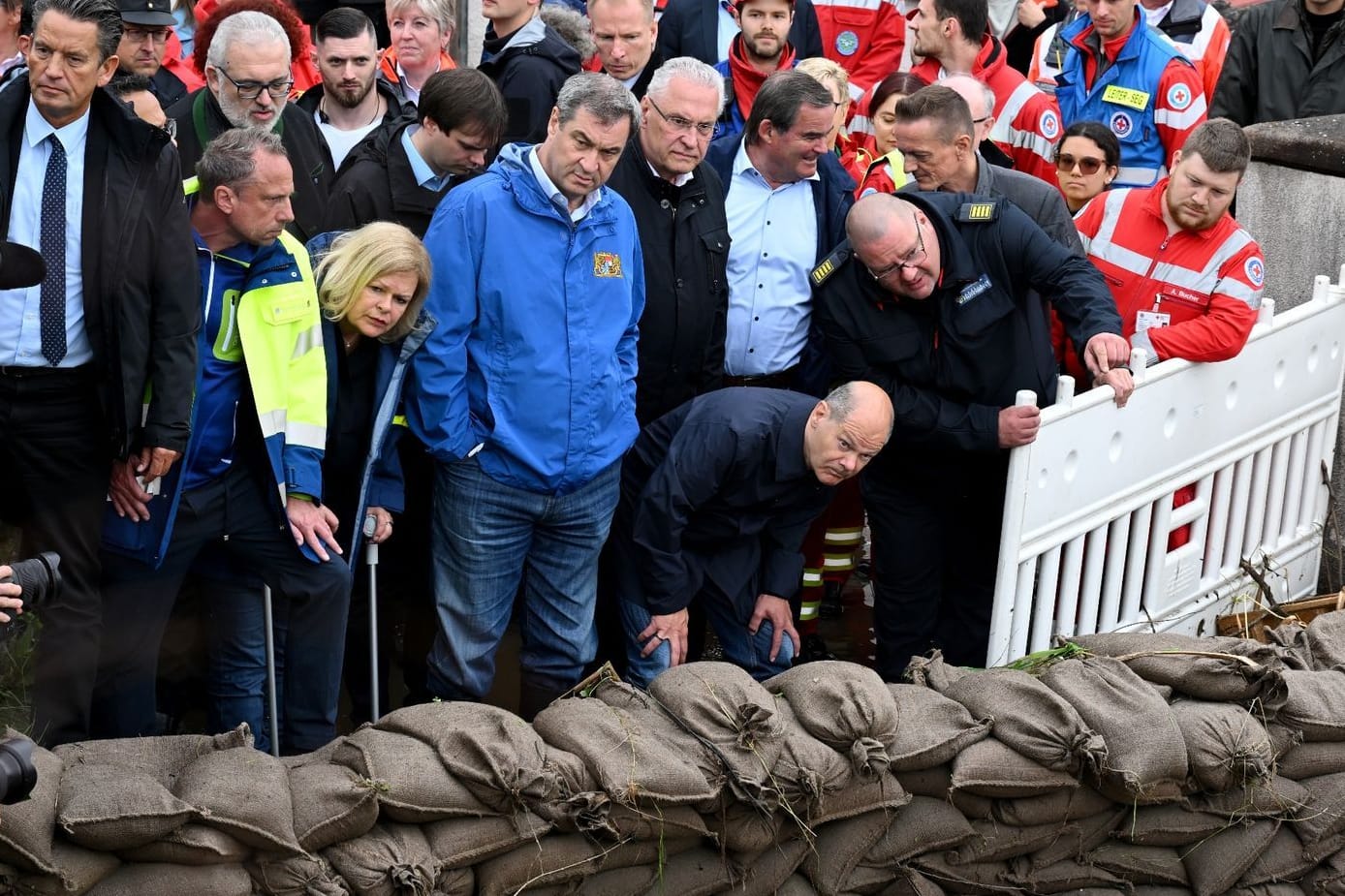 Hochwasser in Bayern - Reichertshofen