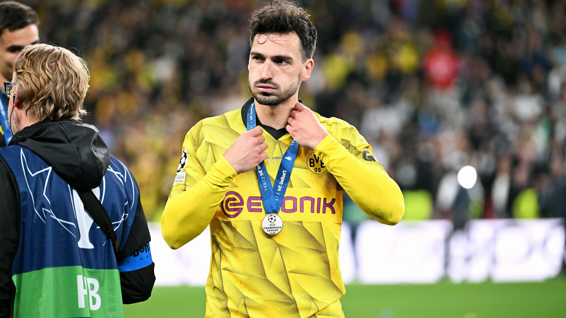 Mats Hummels nach der Niederlage im Champions-League-Finale mit Borussia Dortmund.