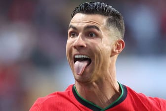 Zeichen Richtung Zweifler? Cristiano Ronaldo will es bei der EM noch mal allen zeigen.