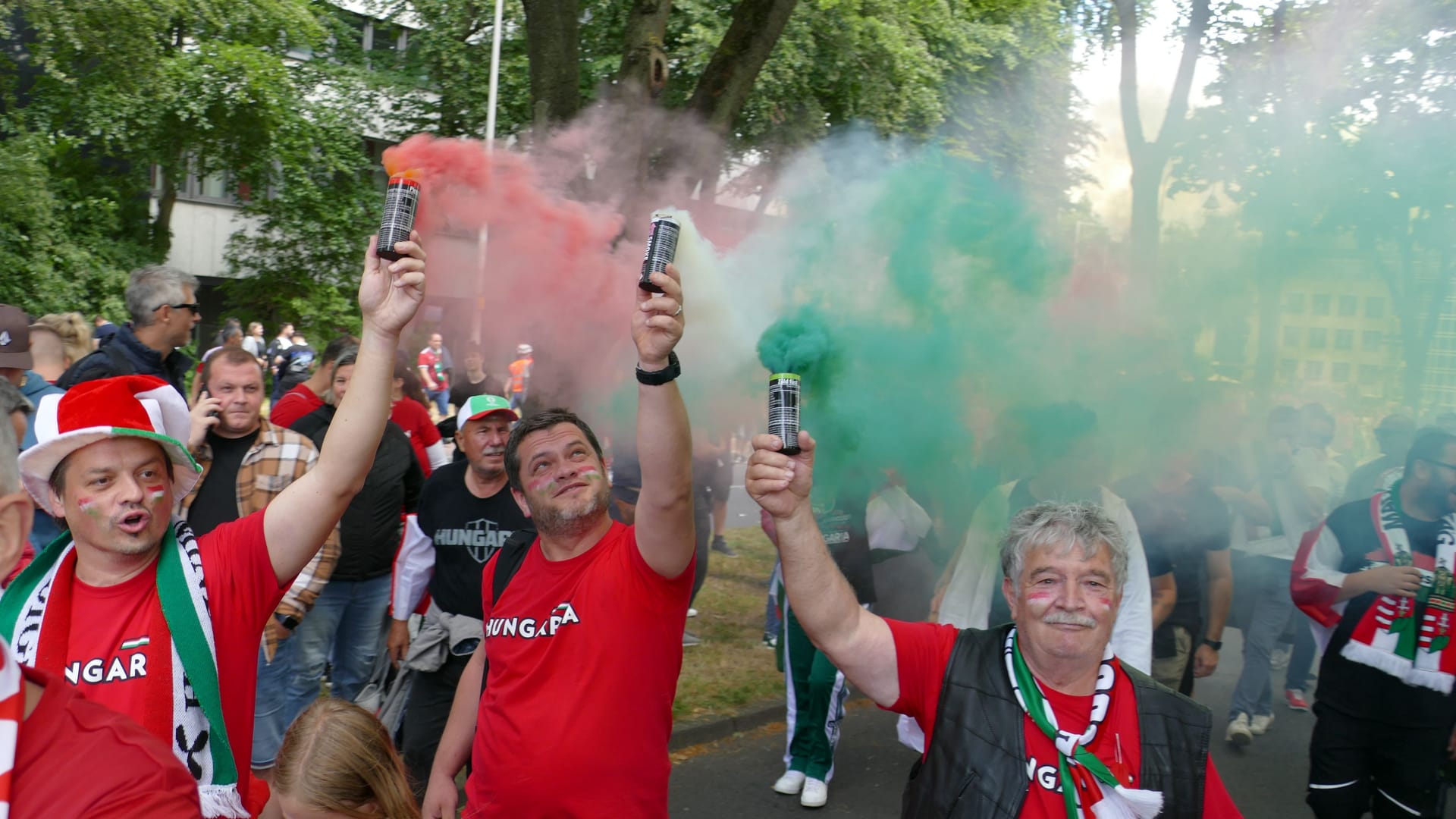 Pyrotechnik: Für den ein oder anderen kein Verbrechen.