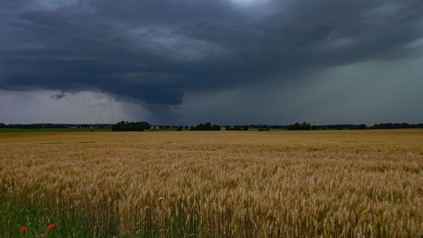 Nach Durchzug der Gewitter beruhigt sich das Wetter