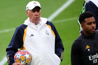 Real-Trainer Ancelotti: Keine Überraschungen im Endspiel.