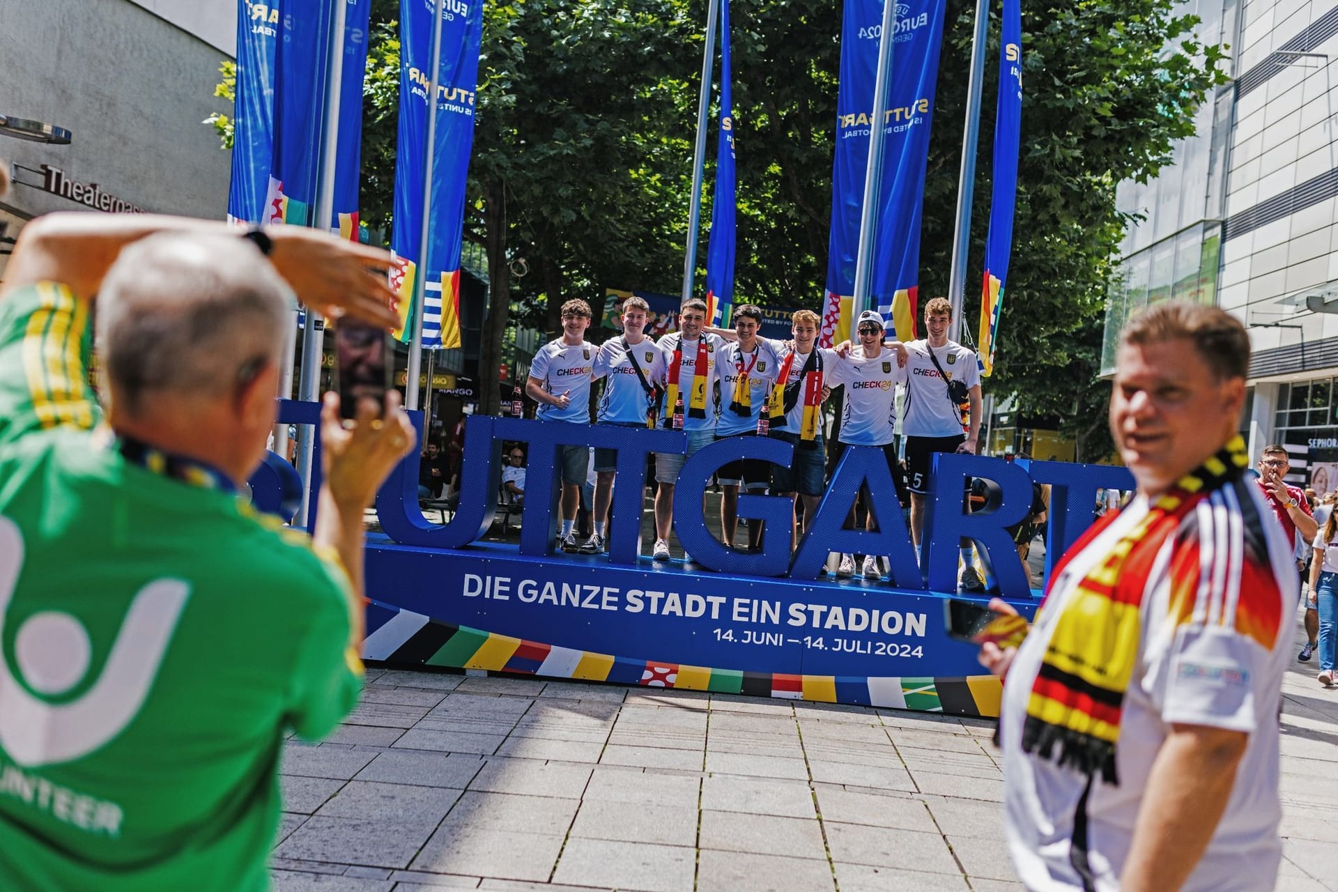 Public Viewing Ungarn - Deutschland