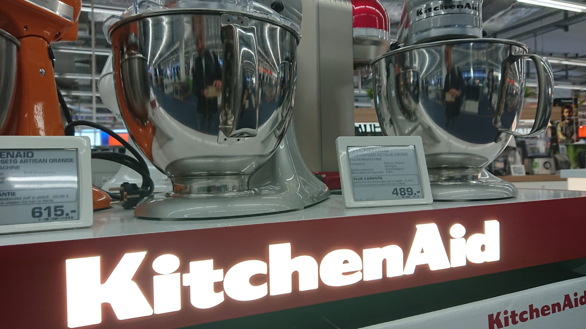 Berühmter Küchenhelfer: Die KitchenAid von Whirlpool.