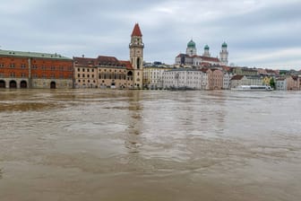 Hochwasser in Passau: Die Stadt hat den Katastrophenfall ausgerufen.