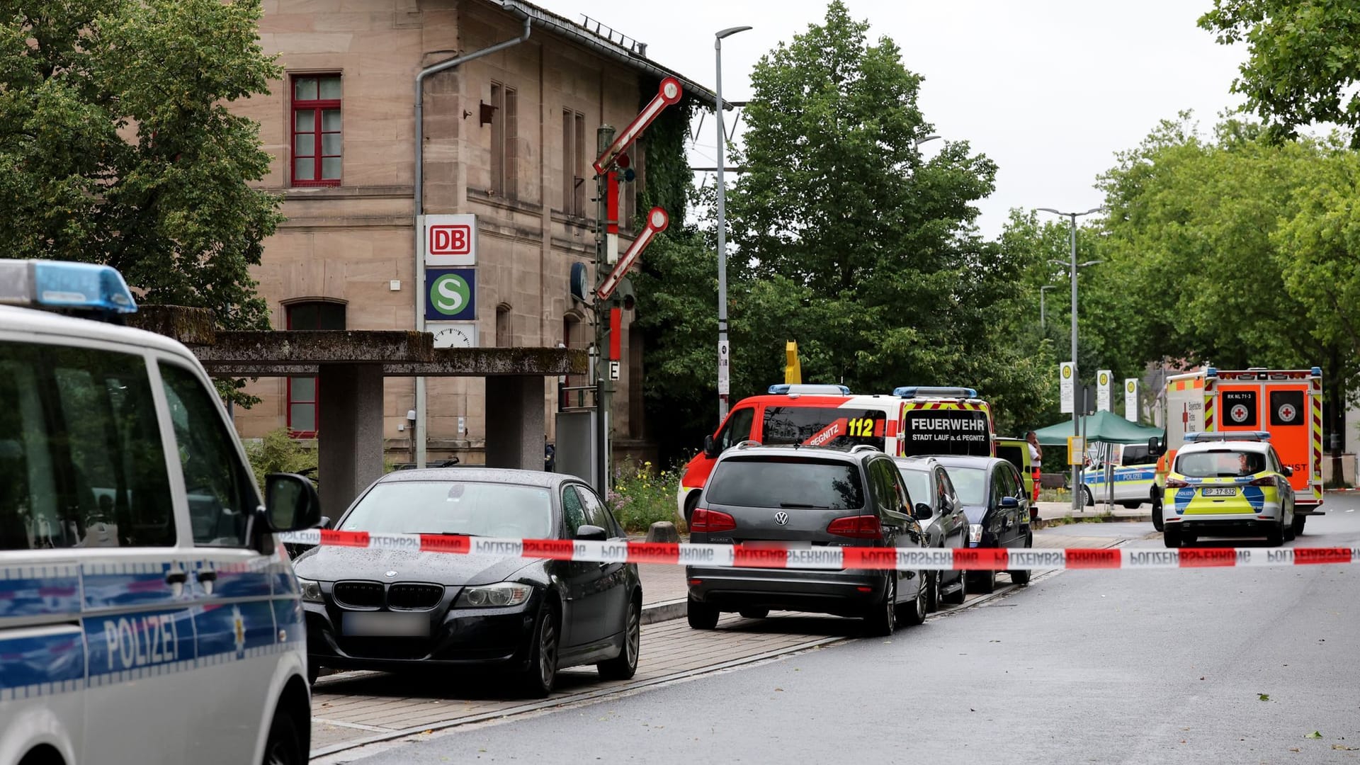 Großer Polizeieinsatz in Mittelfranken