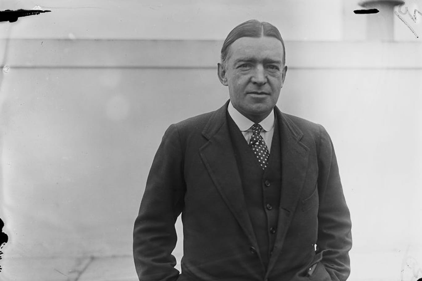 Der Polarforscher Sir Ernest Shackleton im Januar 1921: Das letzte Schiff des Forschers wurde gefunden.