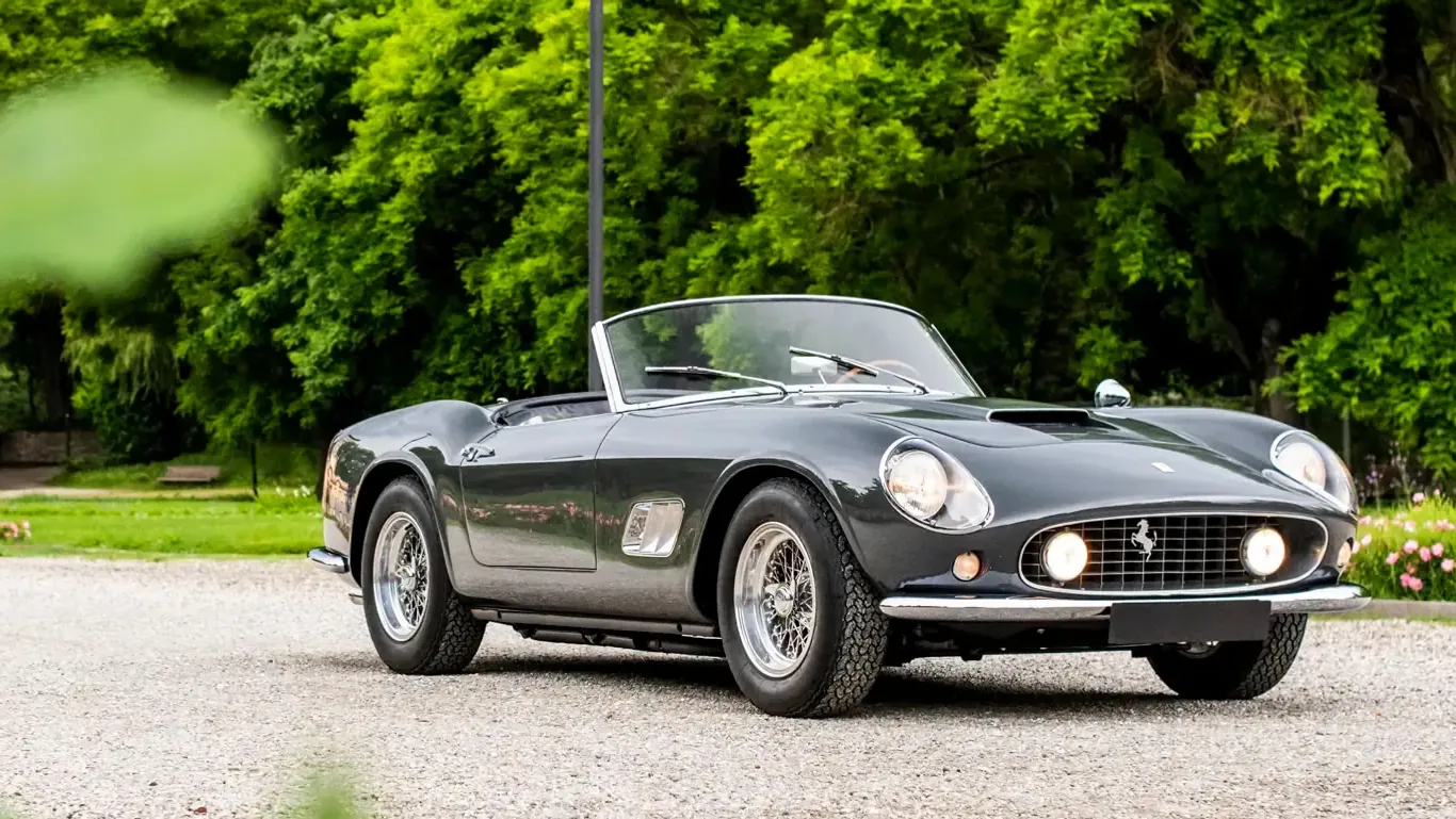 Er soll versteigert werden: Michael Ballacks Ferrari 250 GT SWB California Spider.