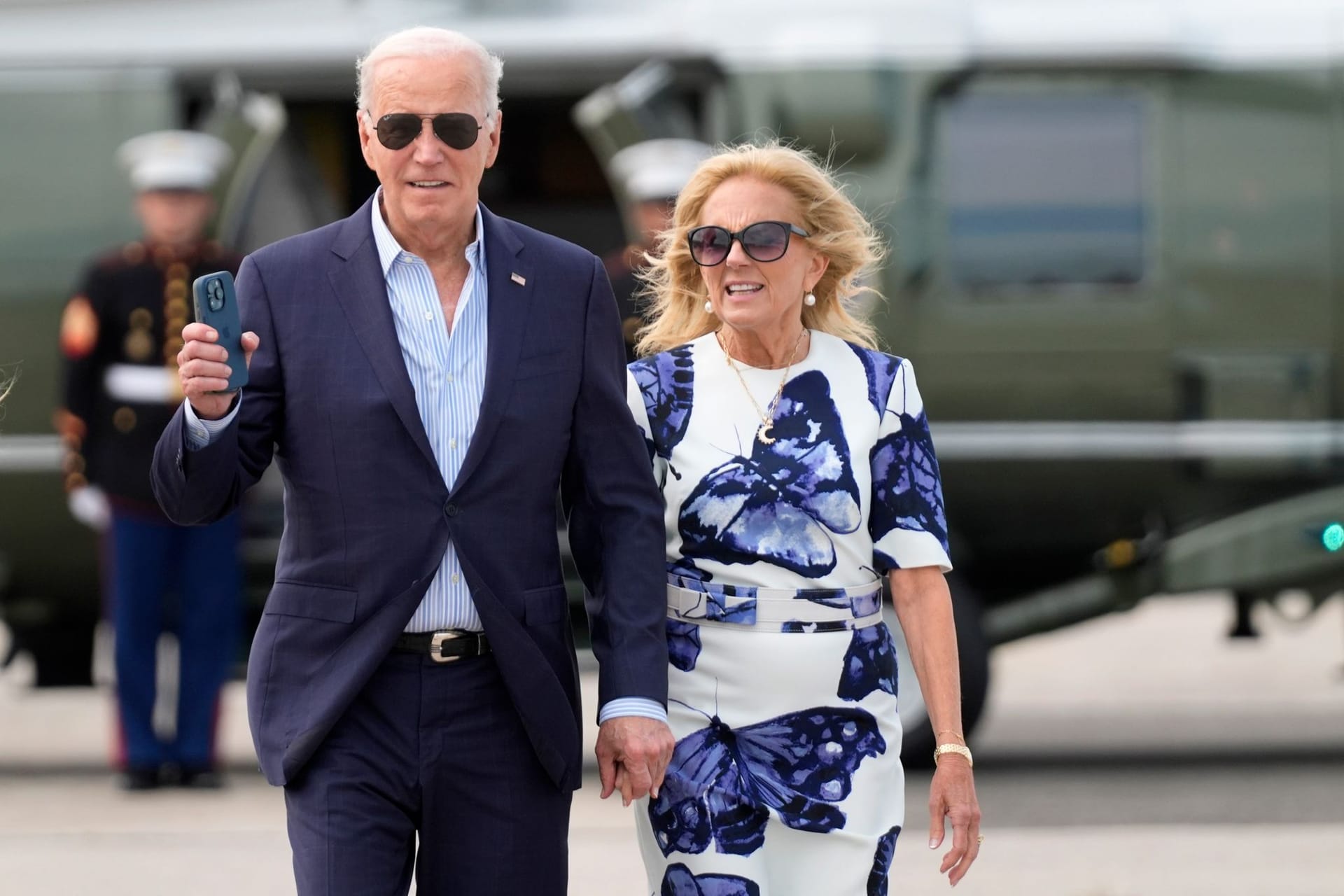 Wahlkampf in den USA - Biden in East Hampton