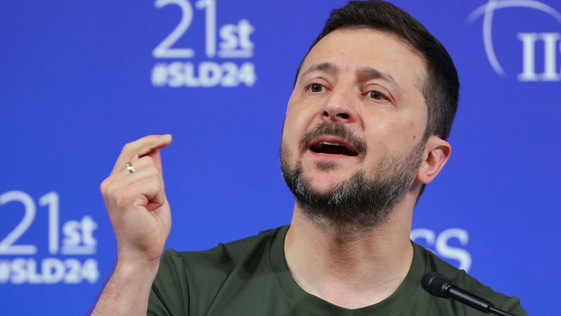 Zelensky critica a China en el Diálogo Shangri-La: saltan chispas