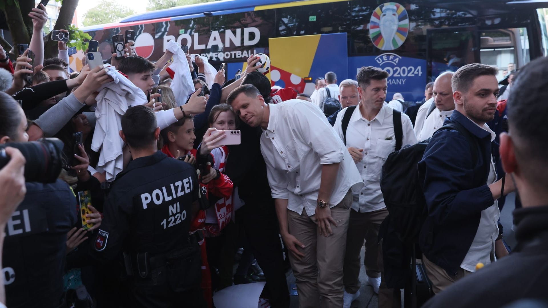 Euro 2024: Ankunft Polen