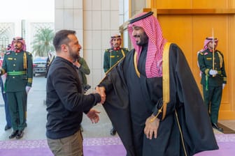 Selenskyj zu Gesprächen in Saudi-Arabien