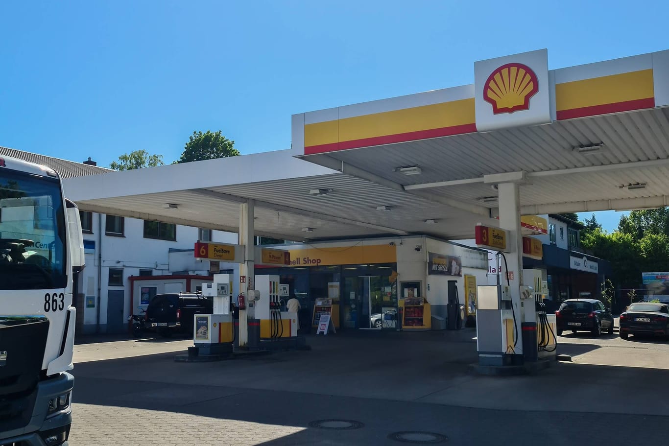 Kein CNG mehr bei Shell: Der Tankstellen-Riese dünnt sein Angebot aus.