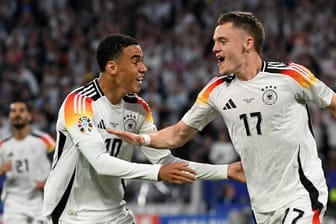 Jamal Musiala und Florian Wirtz (r.): Die beiden stehen mit Deutschland im EM-Achtelfinale.