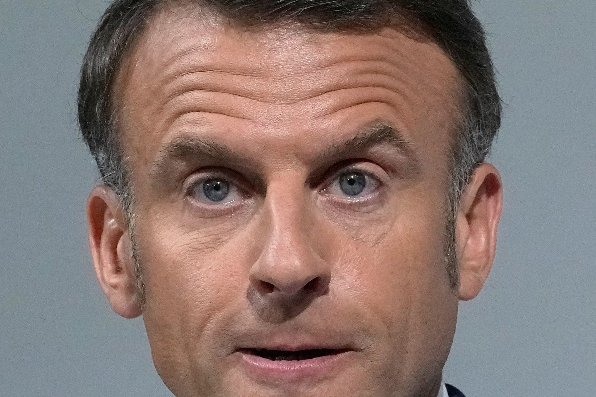 Hat Neuwahlen der französischen Parlamentskammer angekündigt: Emmanuel Macron.