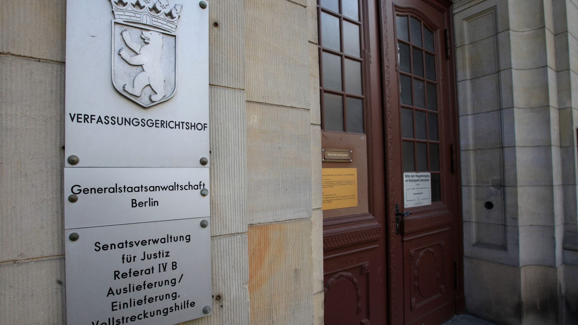 Generalstaatsanwaltschaft Berlin Generalstaatsanwaltschaft Berlin