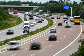 Auf der Autobahn