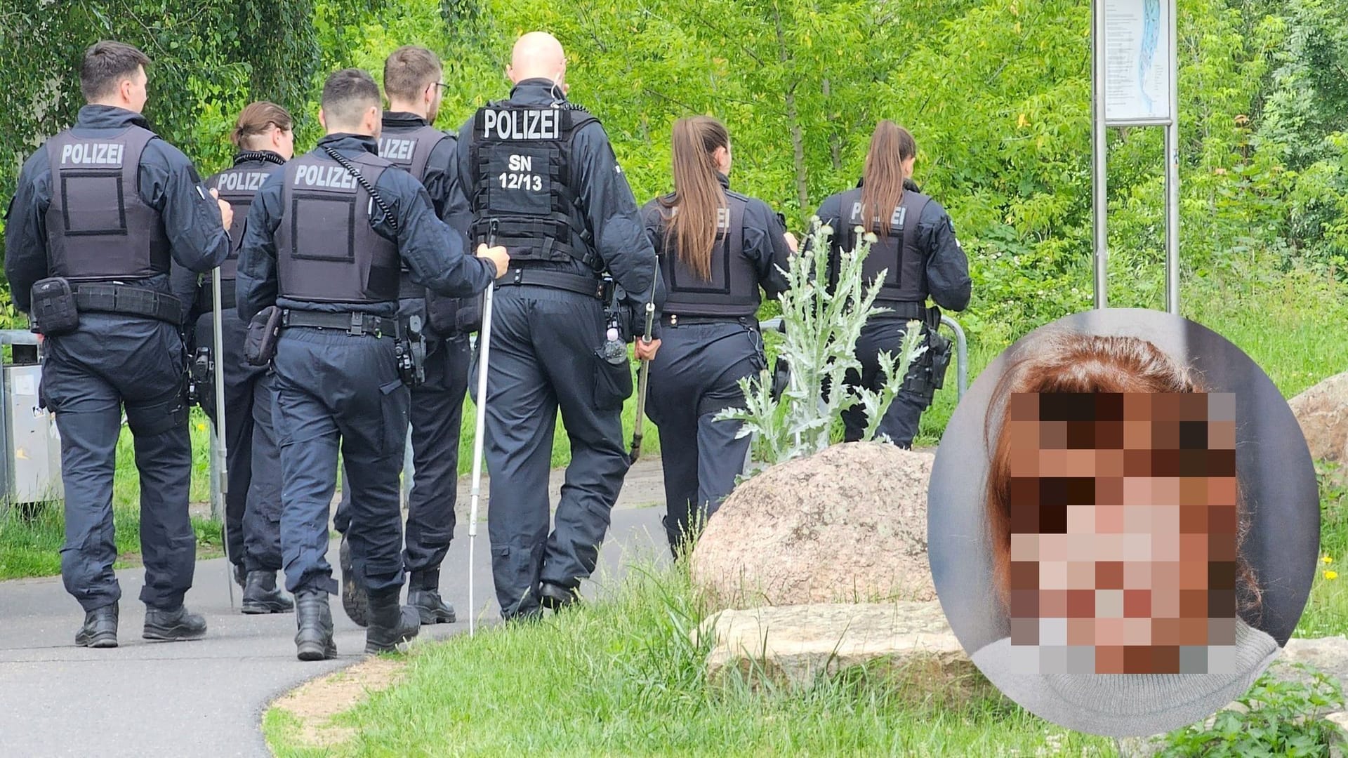 Suche nach Valeriia in Döbeln: Das Mädchen verschwand am 3. Juni.