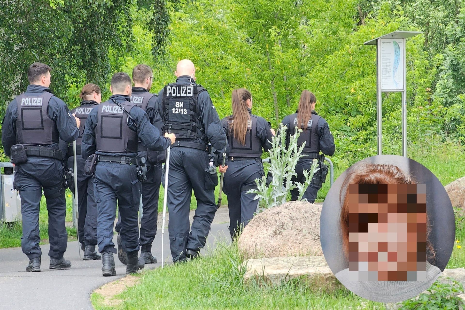 Suche nach Valeriia in Döbeln: Das Mädchen verschwand am 3. Juni.