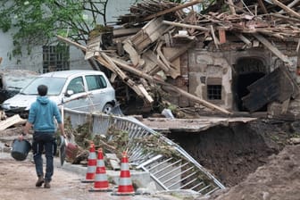 Hochwasser in Baden-Württemberg - Klaffenbach