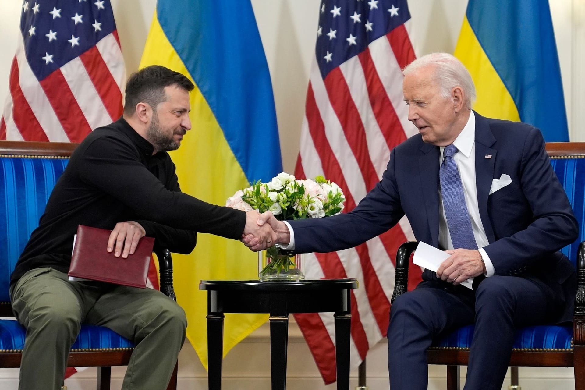 Selenskyj und Biden